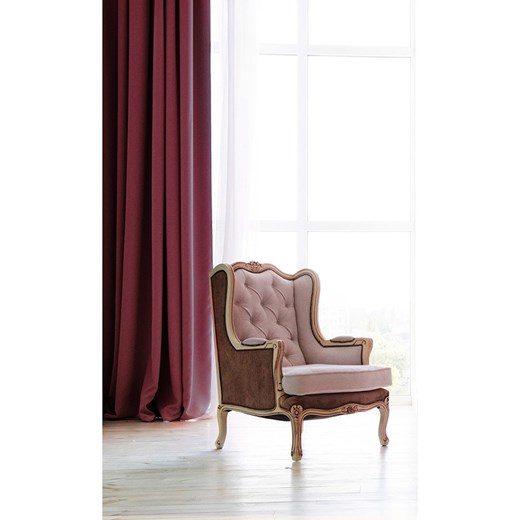 Chic Home Zasłona w kolorze bordowym - 270 x 140 cm ze sklepu Limango Polska w kategorii Zasłony - zdjęcie 175949905