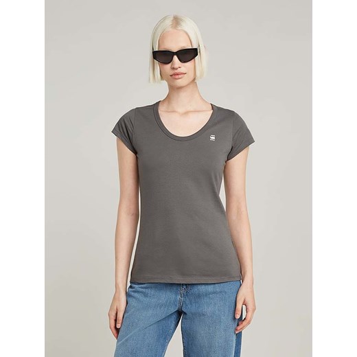 G-Star Koszulka w kolorze szarym ze sklepu Limango Polska w kategorii Bluzki damskie - zdjęcie 175950239