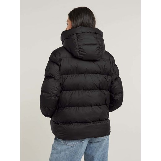 Kurtka damska G-Star czarna poliestrowa krótka 