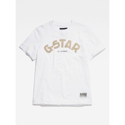 T-shirt męski G-Star biały