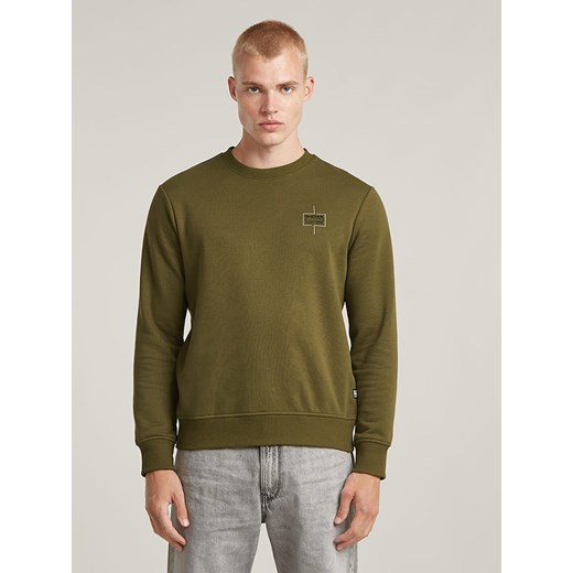 G-Star Bluza w kolorze khaki ze sklepu Limango Polska w kategorii Bluzy męskie - zdjęcie 175950476