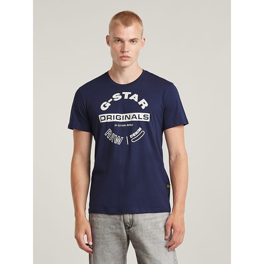 T-shirt męski G-Star z krótkim rękawem