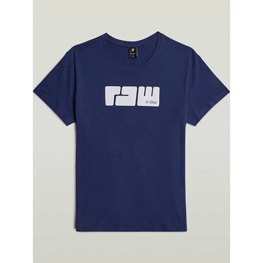 T-shirt męski G-Star z napisami