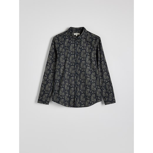 Koszula męska Reserved biała z klasycznym kołnierzykiem