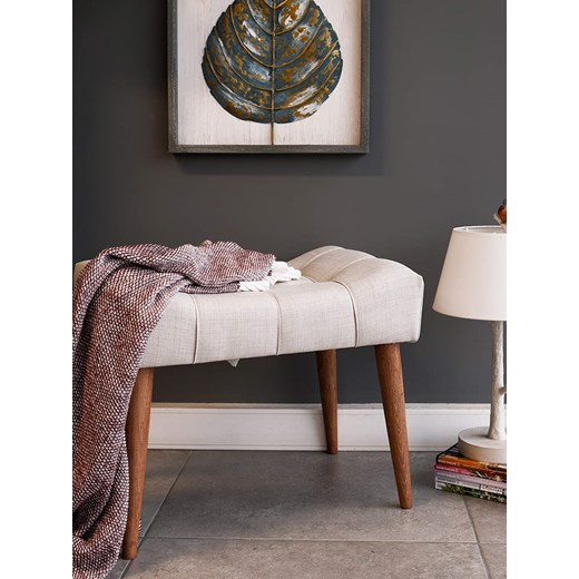 Scandinavia Concept Hocker "New Cool" w kolorze kremowym - 58 x 45 x 40 cm - id: 15838086 - marki Scandinavia Concept - 175958637 Scandinavia Concept Hocker "New Cool" w kolorze kremowym - 58 x 45 x 40 cm ze sklepu Limango Polska w kategorii Pufy i siedziska - zdjęcie 175958637