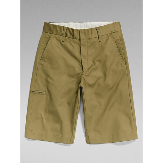 G-Star Bermudy w kolorze khaki ze sklepu Limango Polska w kategorii Szorty - zdjęcie 175958737
