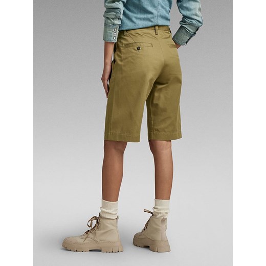 G-Star Bermudy w kolorze khaki W29 wyprzedaż Limango Polska