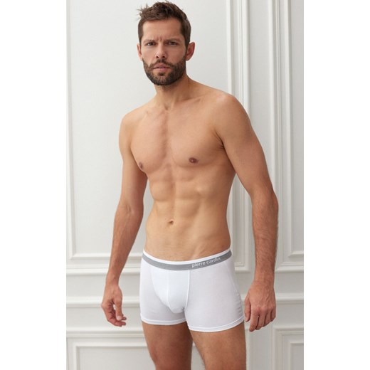 Białe bawełniane bokserki męskie PCU 404, Kolor biały, Rozmiar L, Pierre Cardin Pierre Cardin L promocja Primodo
