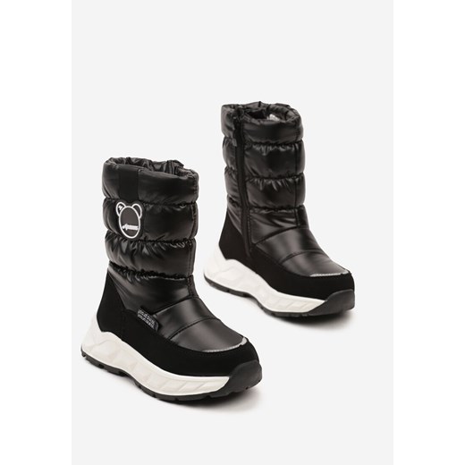 Buty zimowe dziecięce Born2be z aplikacją