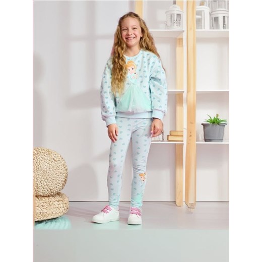 Sinsay - Legginsy Disney - błękitny ze sklepu Sinsay w kategorii Spodnie dziewczęce - zdjęcie 175969945