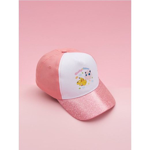 Sinsay - Czapka z daszkiem Pokemon - różowy ze sklepu Sinsay w kategorii Czapki dziecięce - zdjęcie 175969965