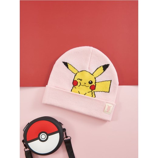 Sinsay - Czapka Pokémon - różowy ze sklepu Sinsay w kategorii Czapki dziecięce - zdjęcie 175969966