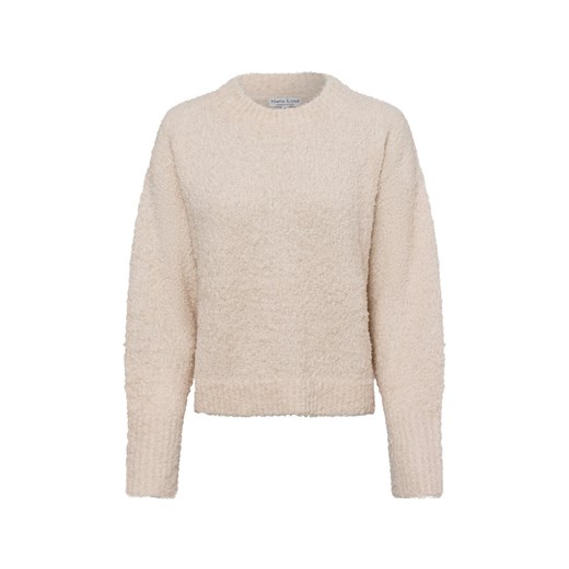 Marie Lund Sweter damski z dzianiny Kobiety piaskowy jednolity - id: 728579-0001-09960 - marki Marie Lund - 175975558 Marie Lund Sweter damski z dzianiny Kobiety piaskowy jednolity ze sklepu vangraaf w kategorii Swetry damskie - zdjęcie 175975558