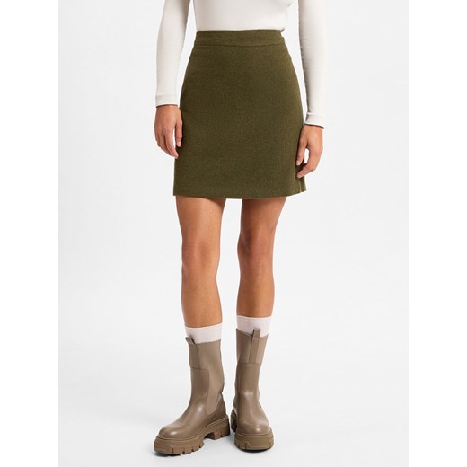 Marie Lund Damska spódnica mini Kobiety Sztuczne włókno trawiasty jednolity Marie Lund 44 vangraaf wyprzedaż
