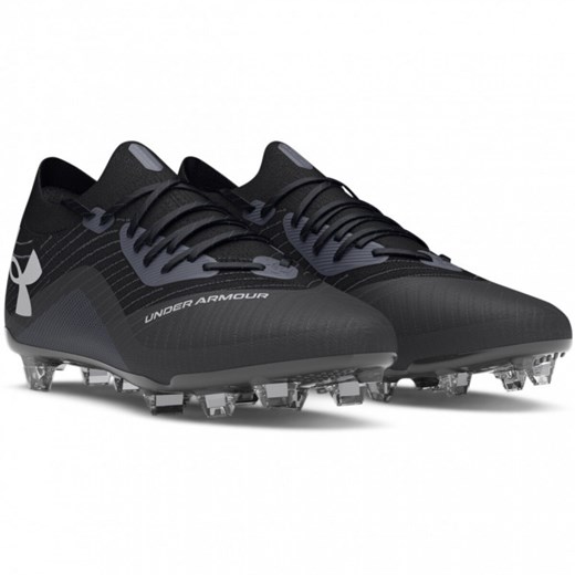 Męskie buty piłkarskie korki lanki Under Armour UA Shadow Elite 2 FG - czarne ze sklepu Sportstylestory.com w kategorii Buty sportowe męskie - zdjęcie 175976819