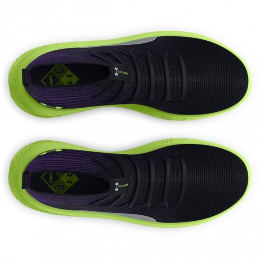 Czarne buty sportowe męskie Under Armour sznurowane 