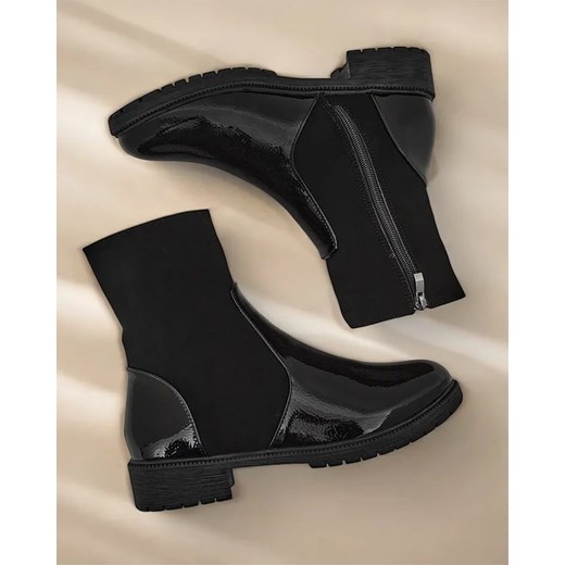 Royalfashion Klasyczne damskie botki Romig Royalfashion.pl 36 royalfashion.pl wyprzedaż