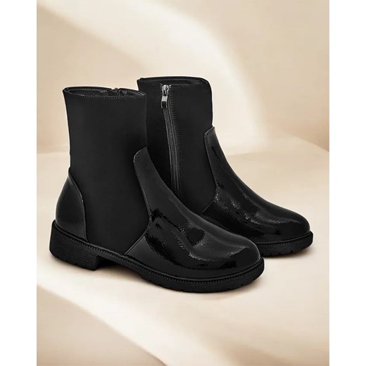Royalfashion Klasyczne damskie botki Romig Royalfashion.pl 39 okazja royalfashion.pl