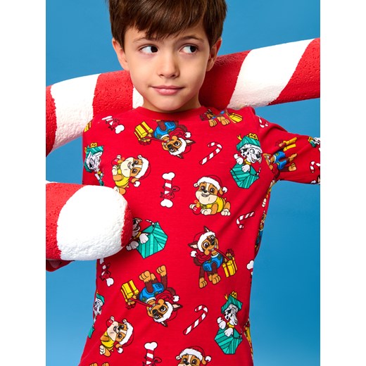 Sinsay - Komplet dzianinowy Psi Patrol - czerwony Sinsay 140 Sinsay