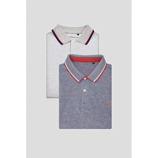 Zestaw 2 Koszulek Polo Bawełnianych Jamari ze sklepu Lancerto S.A. w kategorii T-shirty męskie - zdjęcie 176008825