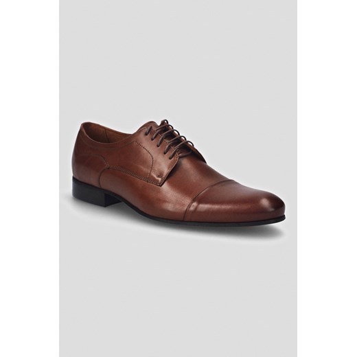 Buty Derby Westland Brązowe ze sklepu Lancerto S.A. w kategorii Buty eleganckie męskie - zdjęcie 176008968