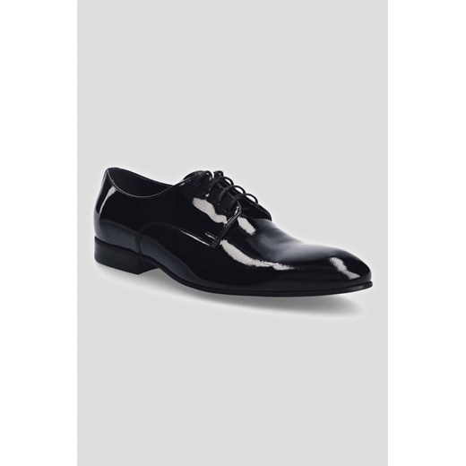 Buty Derby Highbury Czarne ze sklepu Lancerto S.A. w kategorii Buty eleganckie męskie - zdjęcie 176008979