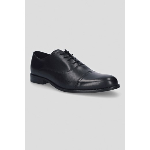 Buty Oxfordy Kendal Czarne ze sklepu Lancerto S.A. w kategorii Buty eleganckie męskie - zdjęcie 176009017