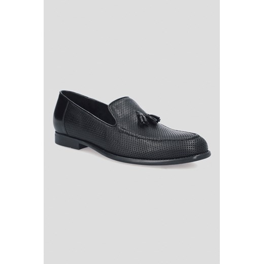 Buty Loafersy Felton Czarne ze sklepu Lancerto S.A. w kategorii Buty eleganckie męskie - zdjęcie 176009029