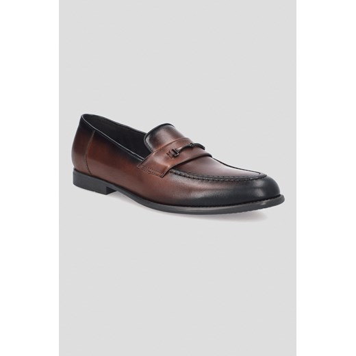 Buty Loafersy Roxbury Jasnobrązowe ze sklepu Lancerto S.A. w kategorii Buty eleganckie męskie - zdjęcie 176009035