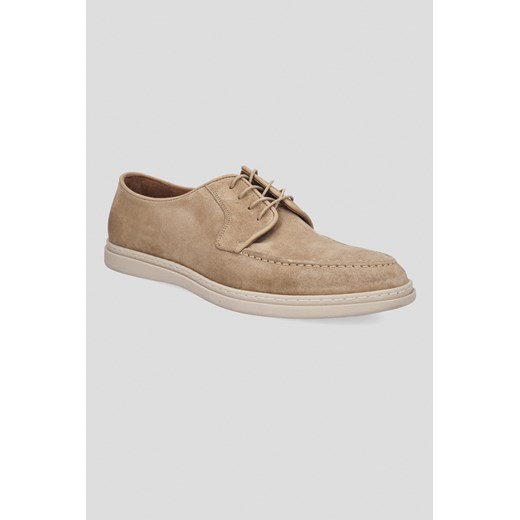 Buty Wigton Beżowe ze sklepu Lancerto S.A. w kategorii Półbuty męskie - zdjęcie 176009047