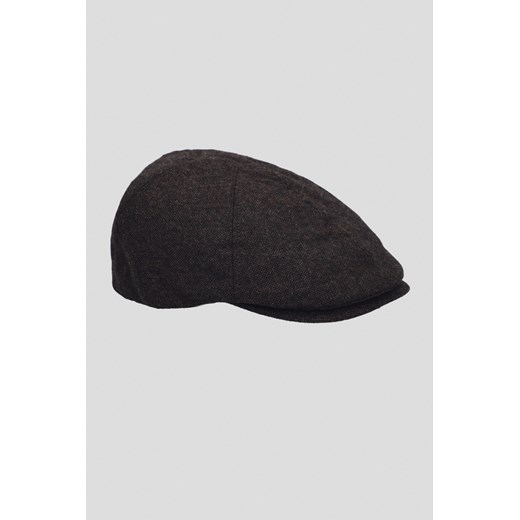 Kaszkiet Brązowy z Wełną Cyril ze sklepu Lancerto S.A. w kategorii Dodatki męskie - zdjęcie 176009127