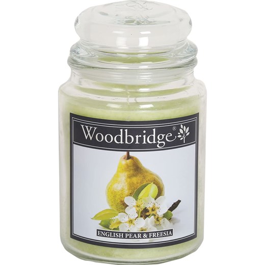 Woodbridge Świeca zapachowa &quot;English Pear &amp; Freesia&quot; - 565 g ze sklepu Limango Polska w kategorii Świece i dyfuzory - zdjęcie 176011497
