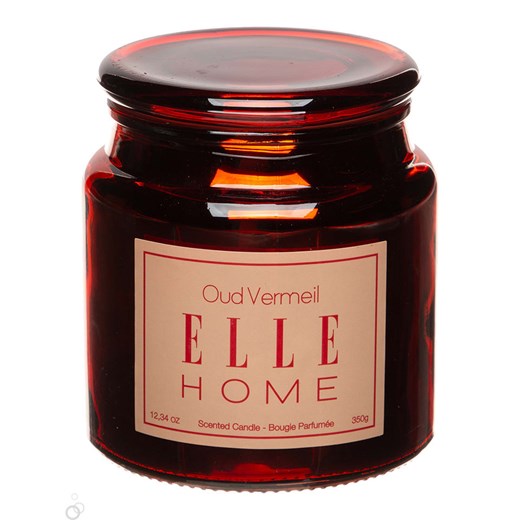 Elle home Świeca zapachowa "Oud Vermeil" - 350 g Elle Home onesize okazyjna cena Limango Polska