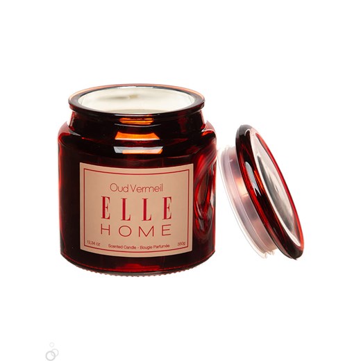 Elle home Świeca zapachowa "Oud Vermeil" - 350 g Elle Home onesize promocyjna cena Limango Polska