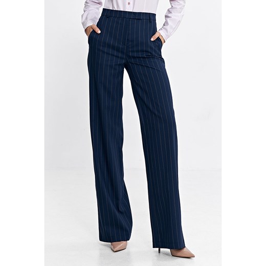 Nife Spodnie w kolorze granatowym Nife 40 okazyjna cena Limango Polska