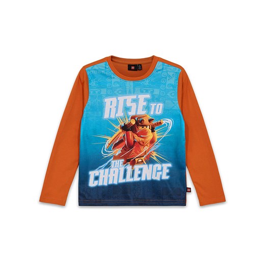 LEGO Koszulka w kolorze pomarańczowo-niebieskim ze sklepu Limango Polska w kategorii T-shirty chłopięce - zdjęcie 176013838