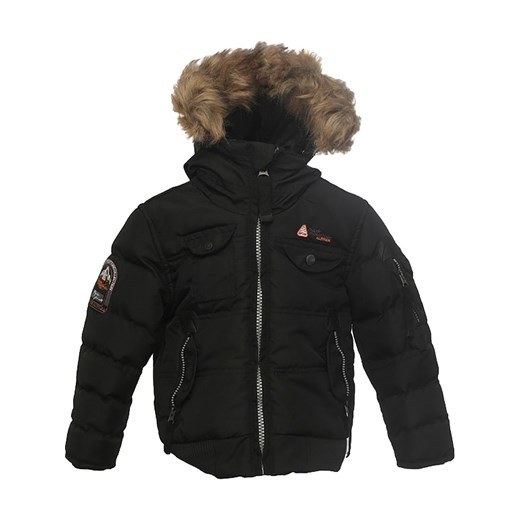 Peak Mountain Kurtka zimowa w kolorze czarnym ze sklepu Limango Polska w kategorii Kurtki chłopięce - zdjęcie 176017755