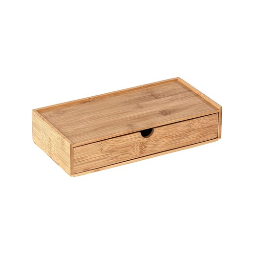 Wenko Pudełko &quot;Terra&quot; w kolorze jasnobrązowym - 28 x 6 x 14 cm ze sklepu Limango Polska w kategorii Akcesoria i przechowywanie - zdjęcie 176017786