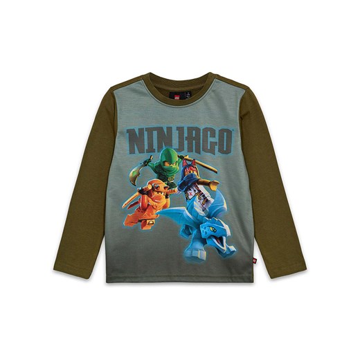 LEGO Koszulka w kolorze khaki ze wzorem ze sklepu Limango Polska w kategorii T-shirty chłopięce - zdjęcie 176021038