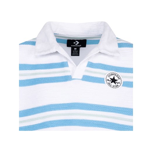 Converse Koszulka polo w kolorze białym Converse 152/158 wyprzedaż Limango Polska