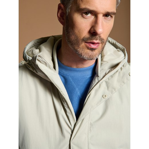 Sinsay - Kurtka ocieplana - beżowy Sinsay XL Sinsay