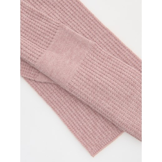 Reserved - Dzianinowy szalik - jasnofioletowy Reserved ONE SIZE Reserved