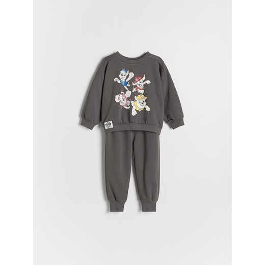 Reserved - Dzianinowy komplet Ps Patrol - ciemnoszary Reserved 5-2 lata) Reserved