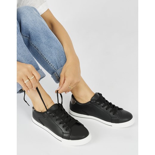 Klasyczne damskie buty sportowe czarne 39 ButyModne.pl