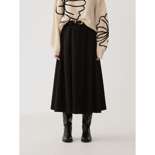 Spódnica Reserved midi wiosenna