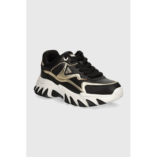 Guess sneakersy NOWAH kolor czarny FLTNOW ELE12 ze sklepu ANSWEAR.com w kategorii Buty sportowe damskie - zdjęcie 176037339