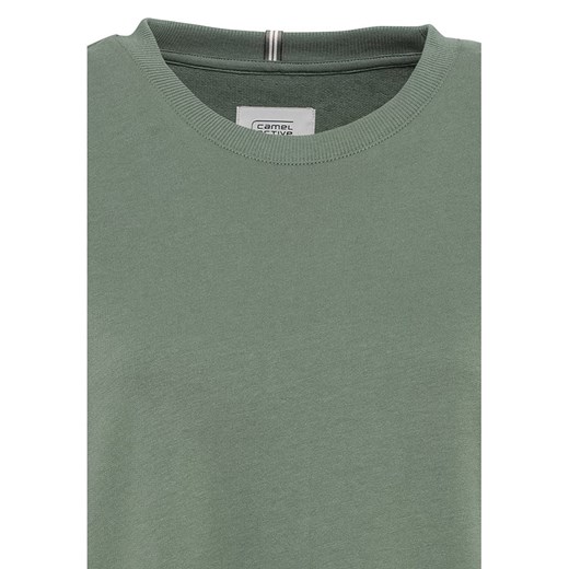 Sukienka Camel Active z okrągłym dekoltem zielona bawełniana wiosenna 