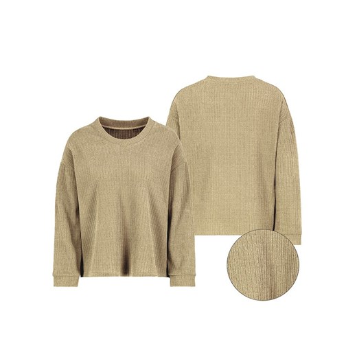 Sweter damski SUBLEVEL z okrągłym dekoltem 