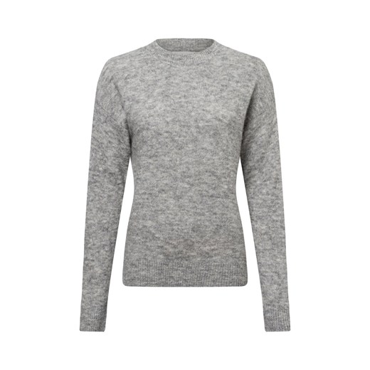 Msch Copenhagen Sweter damski Kobiety jasny szary jednolity ze sklepu vangraaf w kategorii Swetry damskie - zdjęcie 176039555