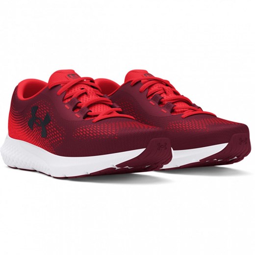 Buty sportowe męskie czerwone Under Armour sznurowane